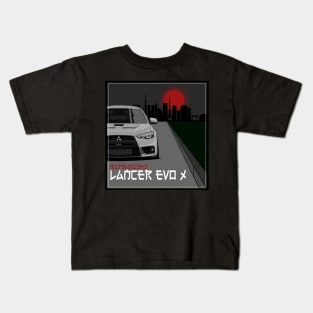 Mitsubishi Lancer EVO X Kids T-Shirt